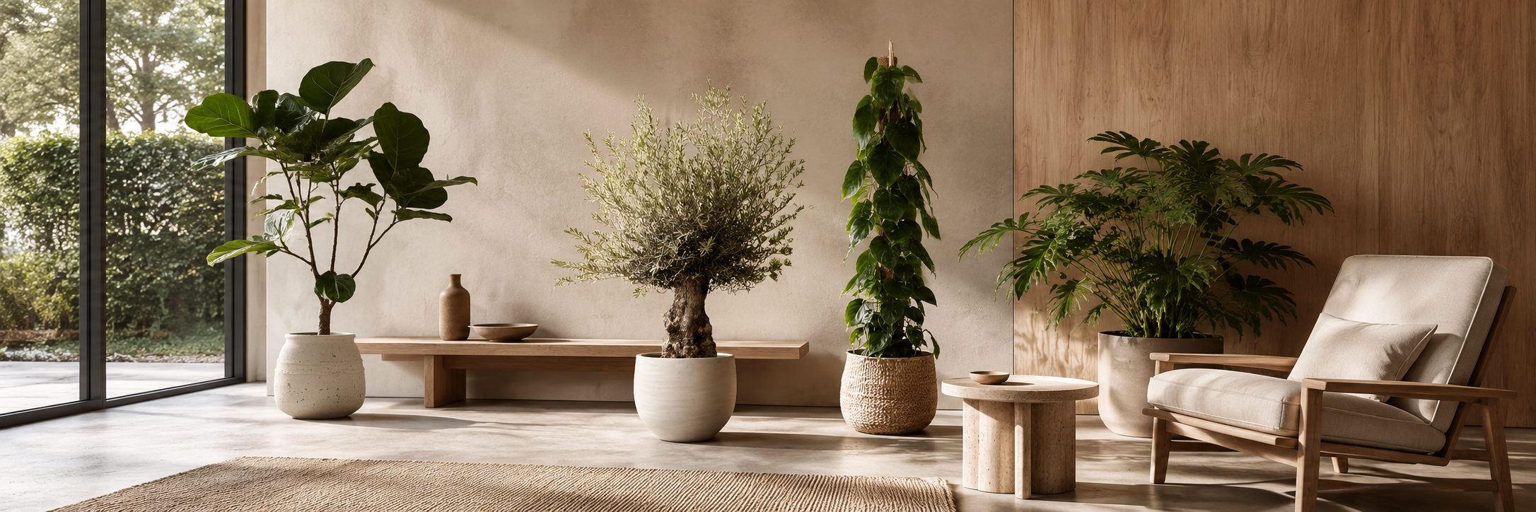 Plant & Pot Combi's