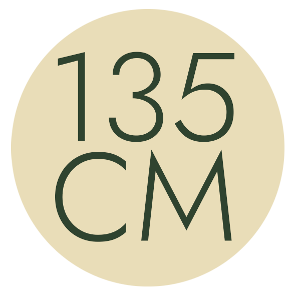 135 cm