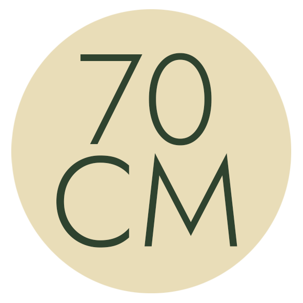 70 cm